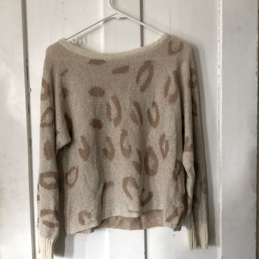 SHEIN off the shoulder sweater!